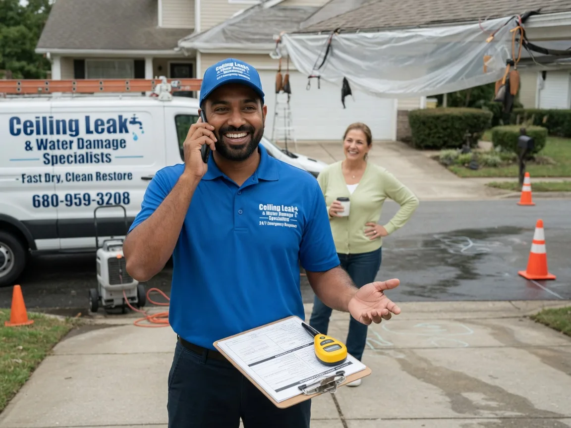 Ceiling Leak Cleanup Wales, MA FAQs